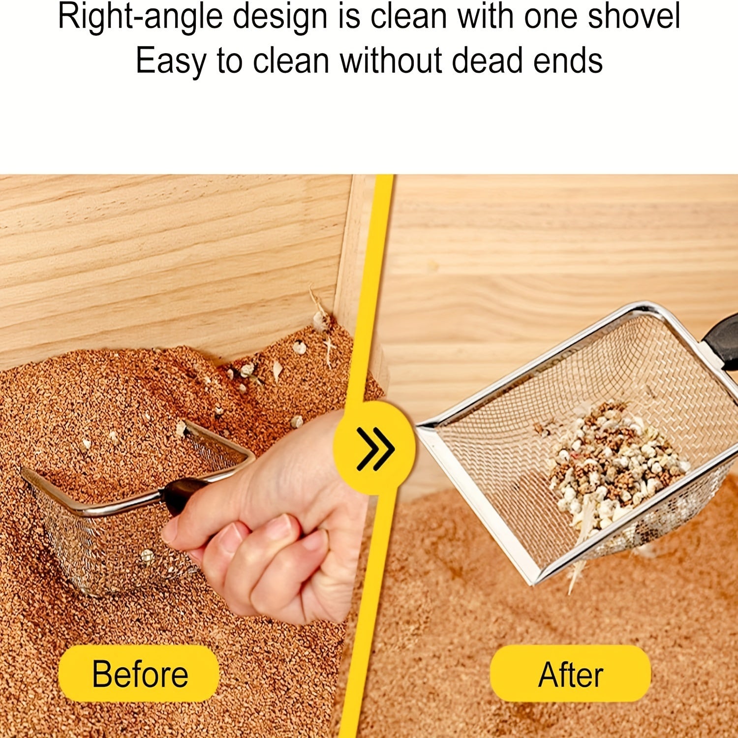 💪 Pá Sanitária em Aço Inoxidável: Ergonômica, Higiênica e Ultra Eficiente para Areia Fina!