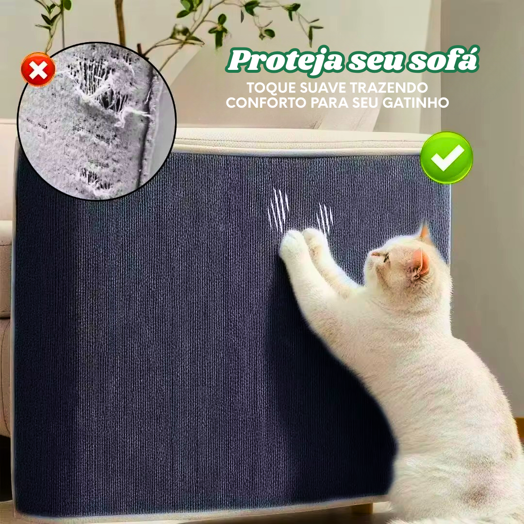 🛡️ Tapete Arranhador Autoadesivo DIY: Proteção Inteligente e Recortável para Móveis e Paredes!