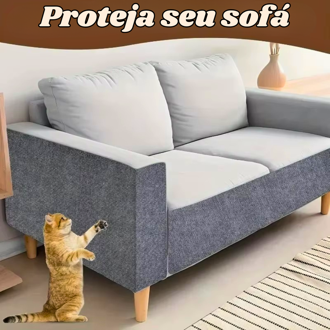 🛡️ Tapete Arranhador Autoadesivo DIY: Proteção Inteligente e Recortável para Móveis e Paredes!