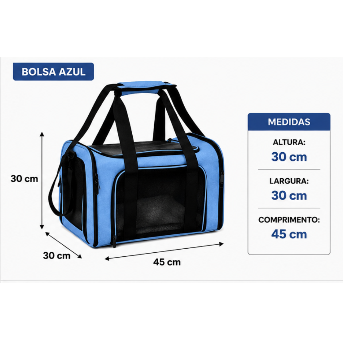 ✈️ Frete Grátis - Bolsa de Transporte Pet Premium: Viaje com Estilo e Segurança na "Primeira Classe"!