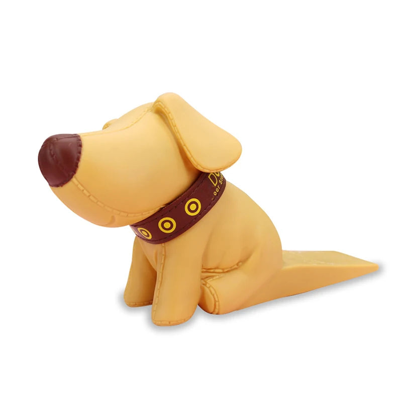 🚪 Protetor de Porta Cartoon: Adesivo Sem Furo, Silicone, Segurança Fofa para Quarto Infantil!