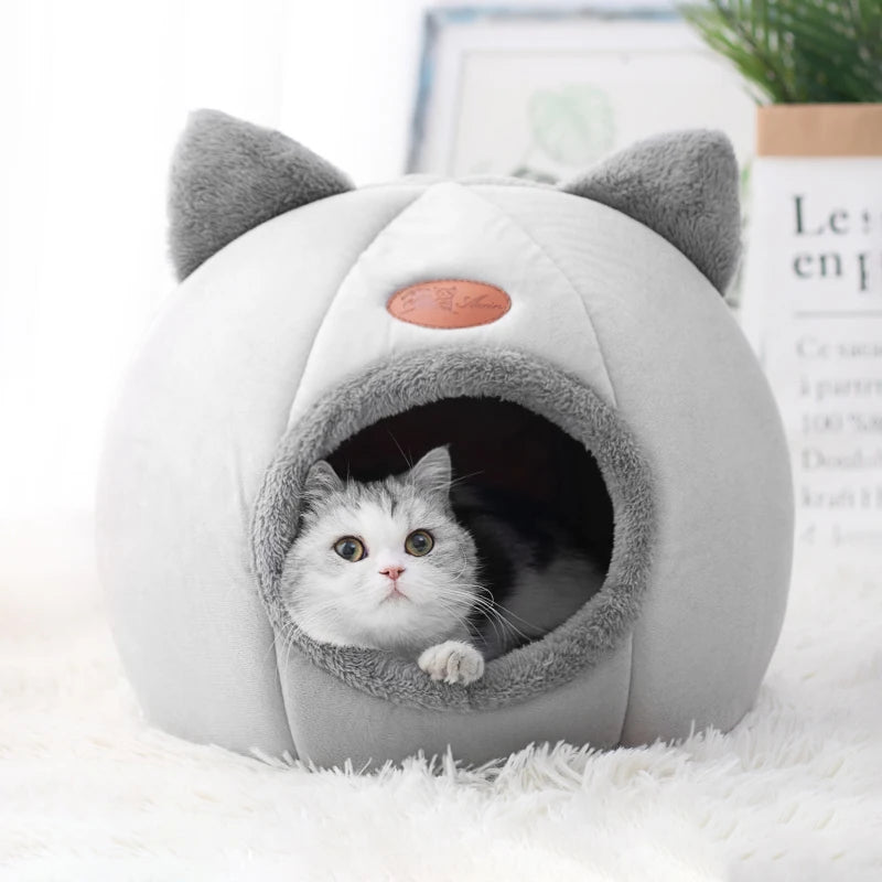 ❄️ Cama Toca de Inverno 'Deep Sleep': Conforto Máximo para o Sono Profundo do Seu Gato!