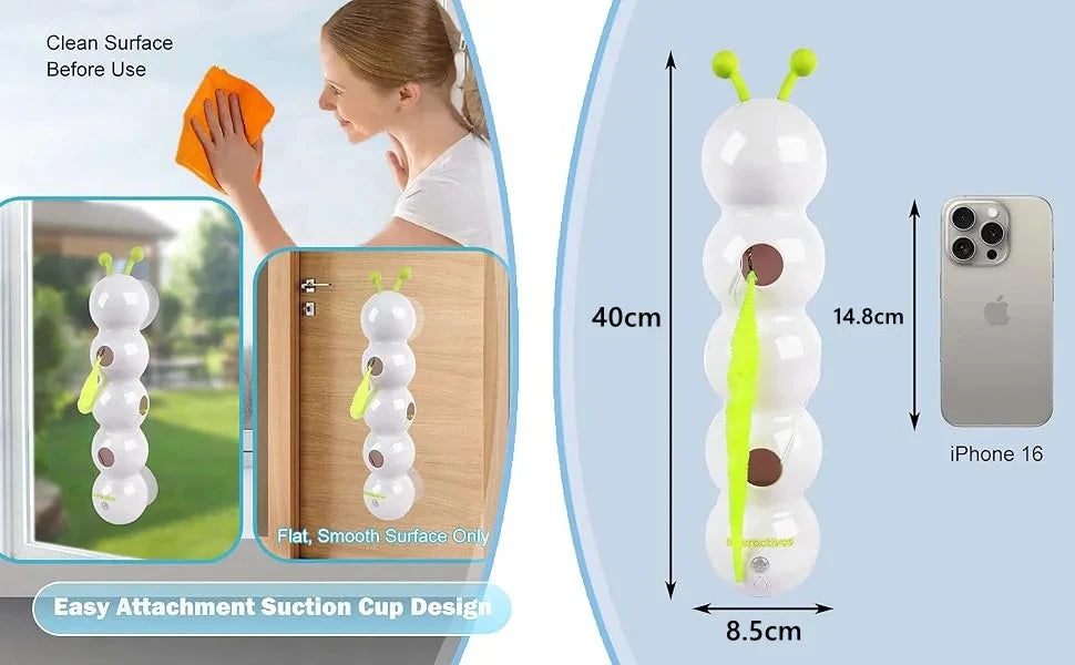 🕹️ Varinha Smart Pro Interativa: Cauda Trocável e Balanço Automático para Lares com Múltiplos Gatos!