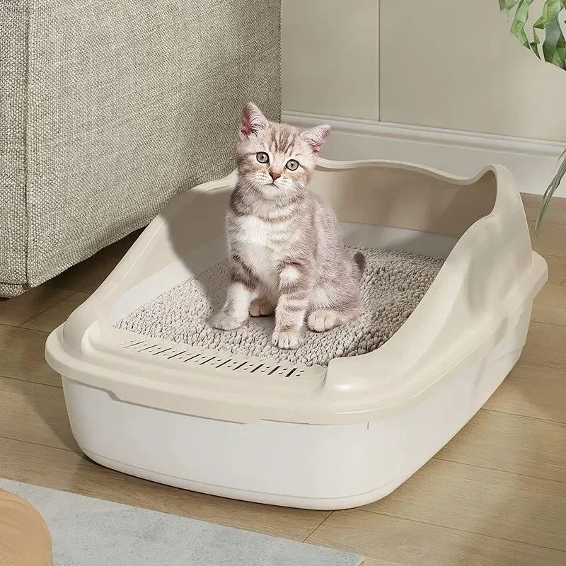 👶 Sanitário Compacto Anti-Respingo: O Primeiro Banheiro Perfeito para Gatinhos!