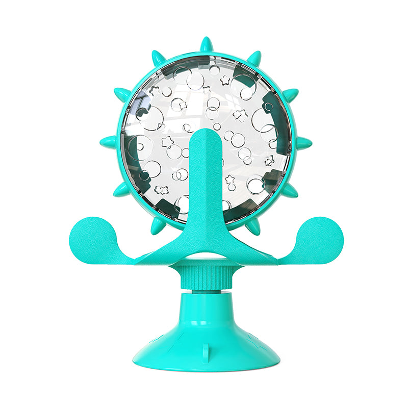 🧠 Roda Interativa Dispensadora de Petiscos: Alimentador Lento para Gatos e Cães Pequenos – Melhora o QI!