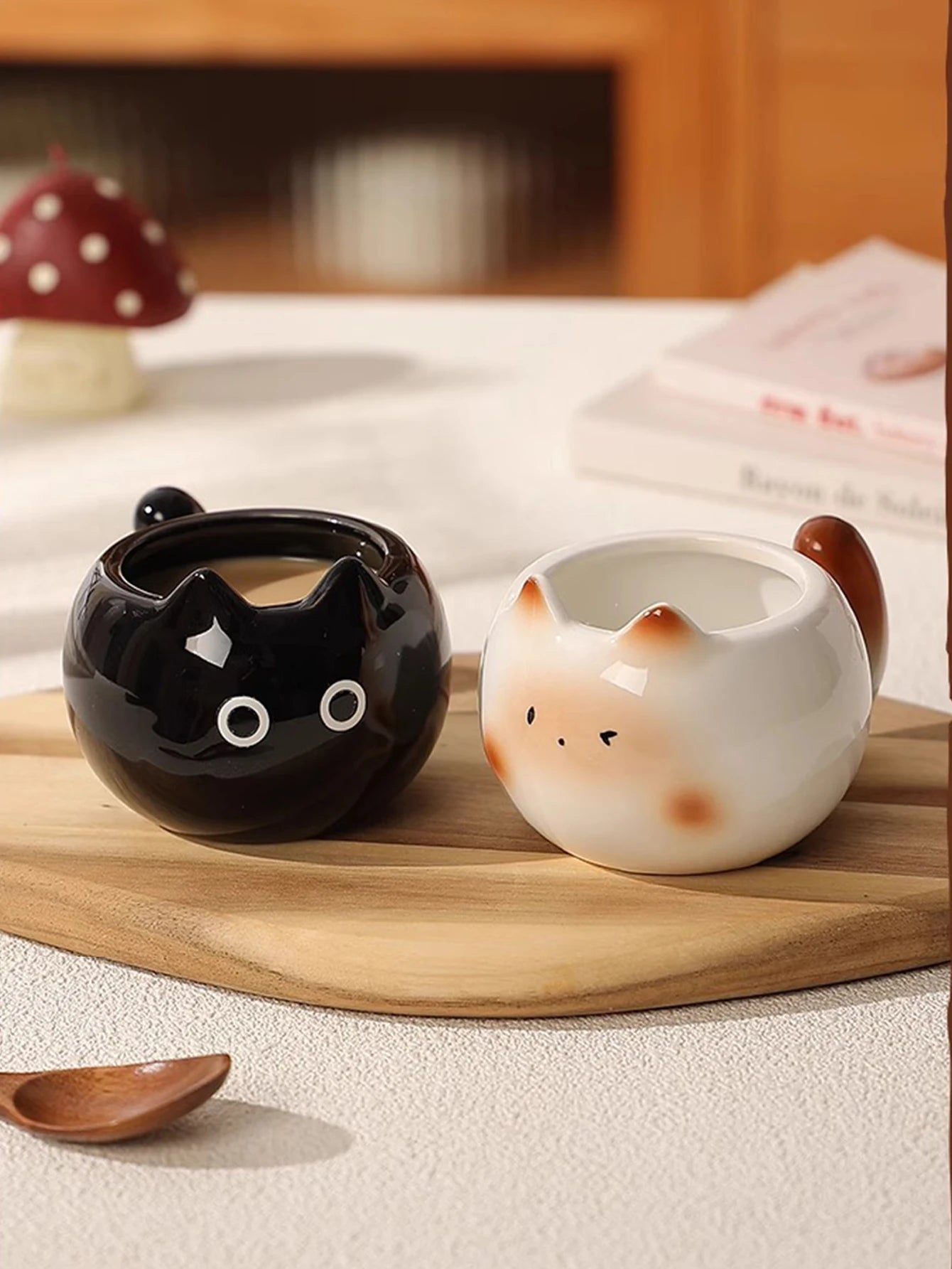 ☕ Caneca Gatinhos Criativa: Requinte e Fofura para Café, Chá e Latte!