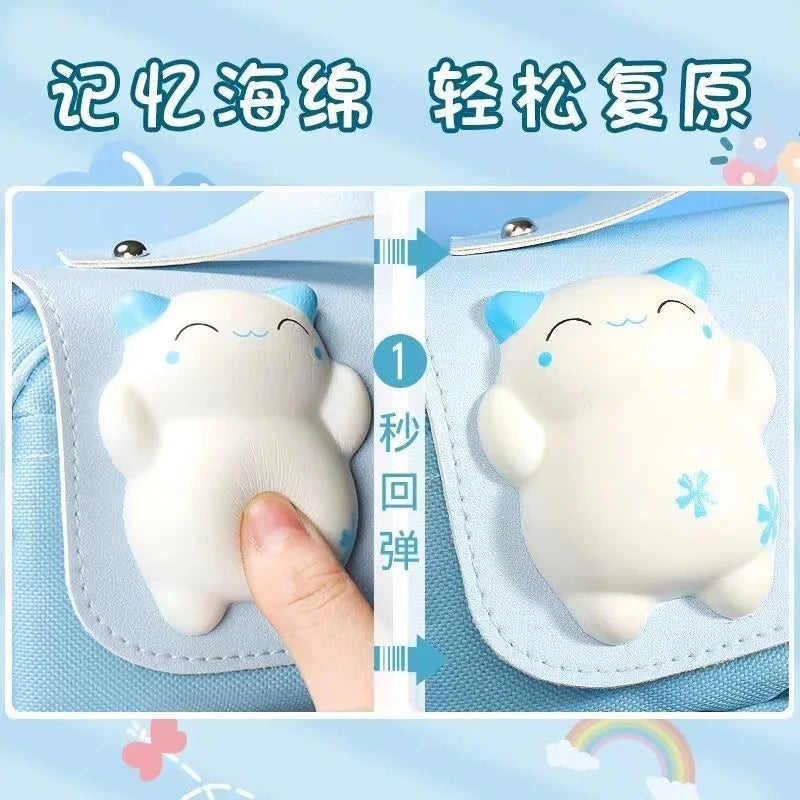 🇰🇷 Estojo 3D Kawaii de Descompressão: À Prova d'Água, Estética Coreana e Alívio do Estresse!