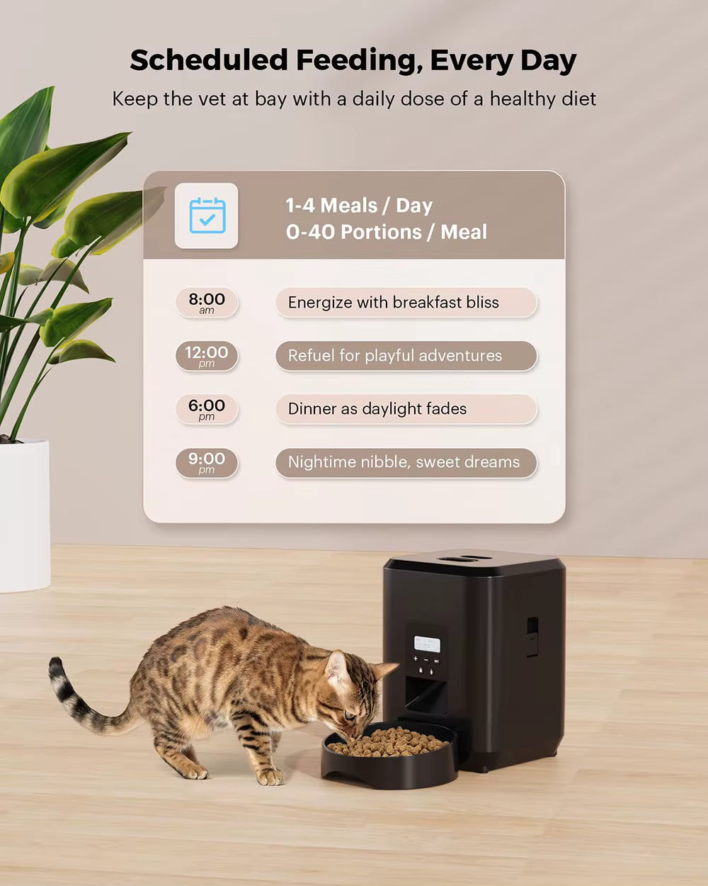 🐶🐱 Alimentador Automático Inteligente para Pets: Paz de Espírito e Refeições na Hora Certa!