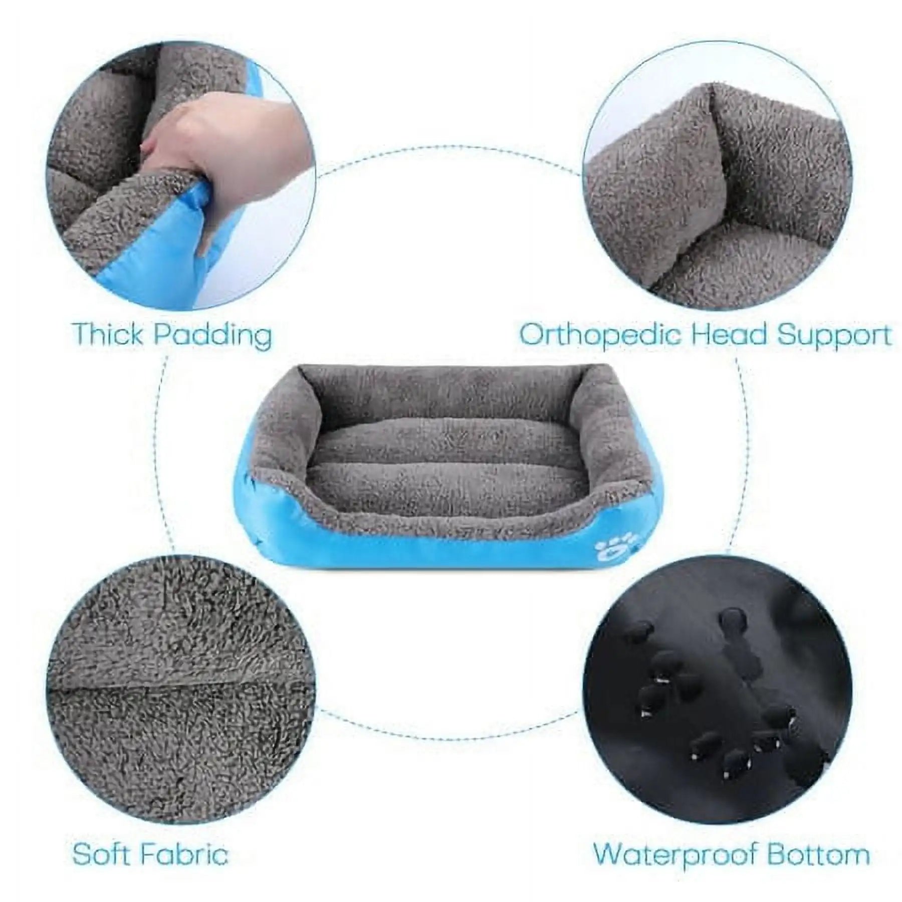 🏠 Cama Quadrada: Proteção Impermeável e Conforto Térmico!