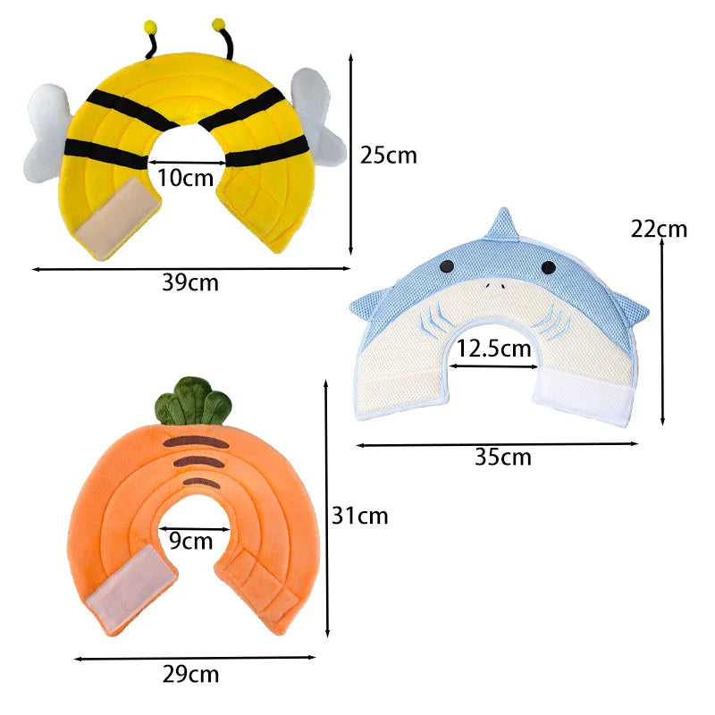 🌬️ Colar de Proteção Macio e Respirável para Gatos: Ajustável, Confortável!