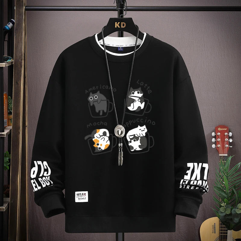 🇯🇵 Moletom Harajuku Gatos Japoneses: Estilo Casual, Conforto e Tendência 2026!