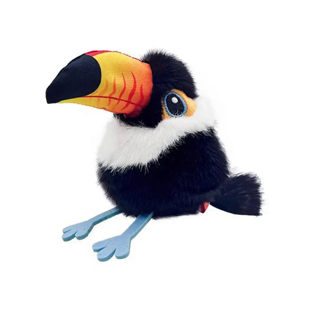 ⚡ Brinquedo Vibratório de Pelúcia Recarregável: Movimento Ativado por Pata para Caça em Interiores!