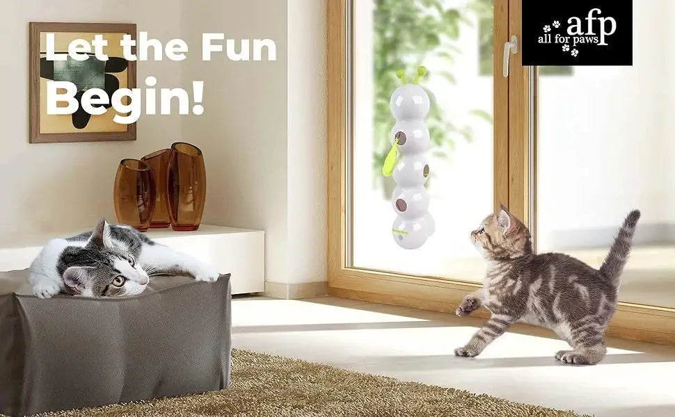 🕹️ Varinha Smart Pro Interativa: Cauda Trocável e Balanço Automático para Lares com Múltiplos Gatos!