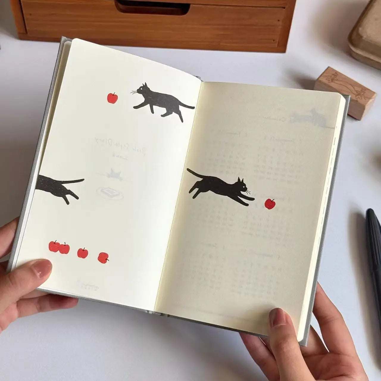 🗓️ Planner Semanal 2026 Gato Fofo: Caderno de Gestão de Tempo com Páginas Coloridas!