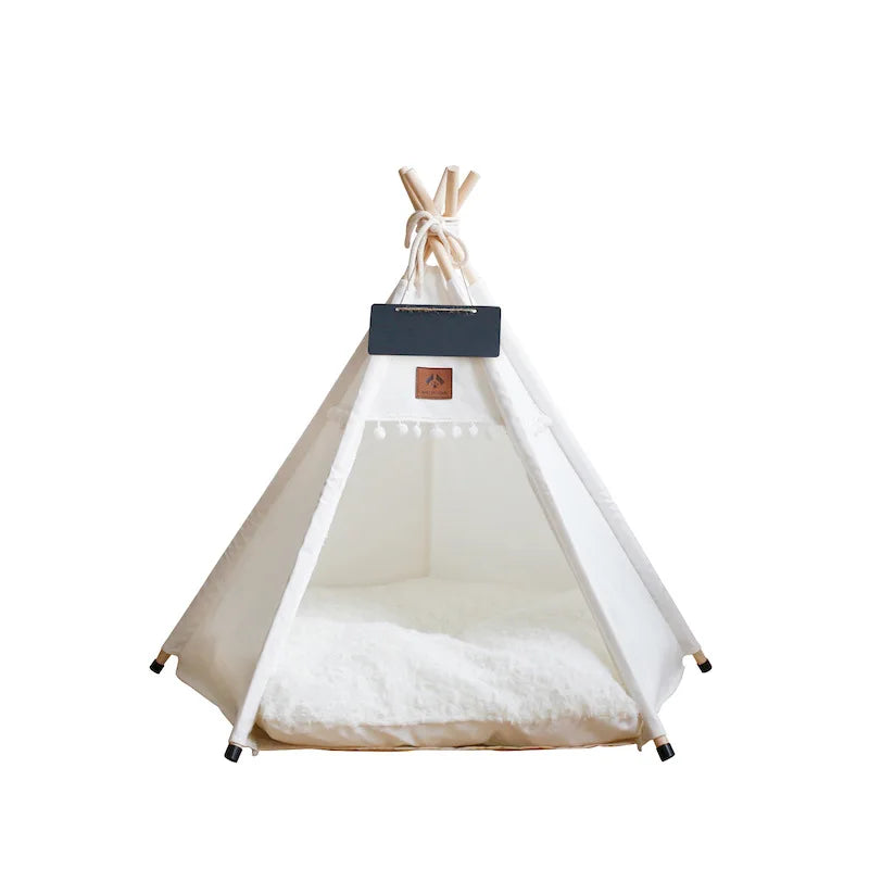 ⛺ Tenda Premium de Lona: O Refúgio Aconchegante e Estiloso do Seu Gato!