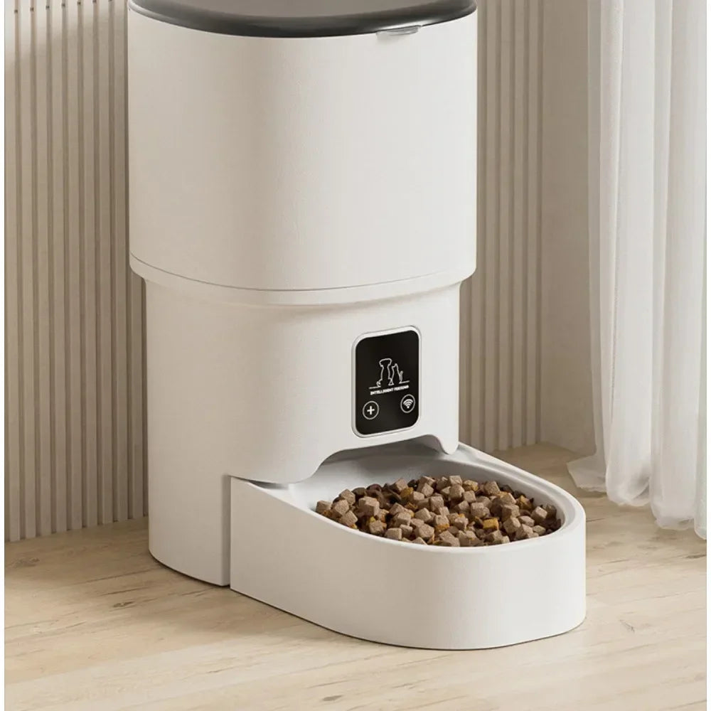 📱 Alimentador Automático Smart Wi-Fi (4L): Rotina Perfeita e Controle Total na Palma da Mão!