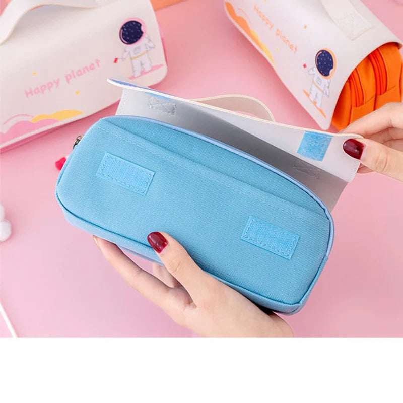 🇰🇷 Estojo 3D Kawaii de Descompressão: À Prova d'Água, Estética Coreana e Alívio do Estresse!