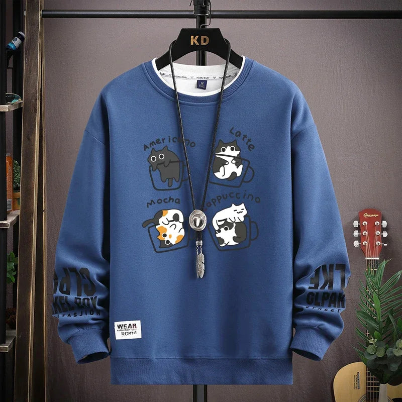 🇯🇵 Moletom Harajuku Gatos Japoneses: Estilo Casual, Conforto e Tendência 2026!