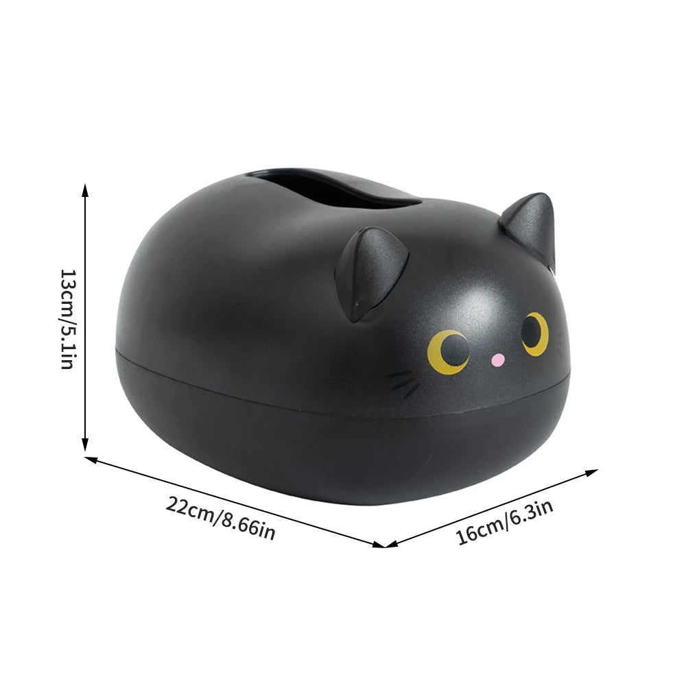 🐻 Porta-Lenços Cartoon Multifuncional: Organizador Criativo e Fofo para Mesa de Centro e Sala!