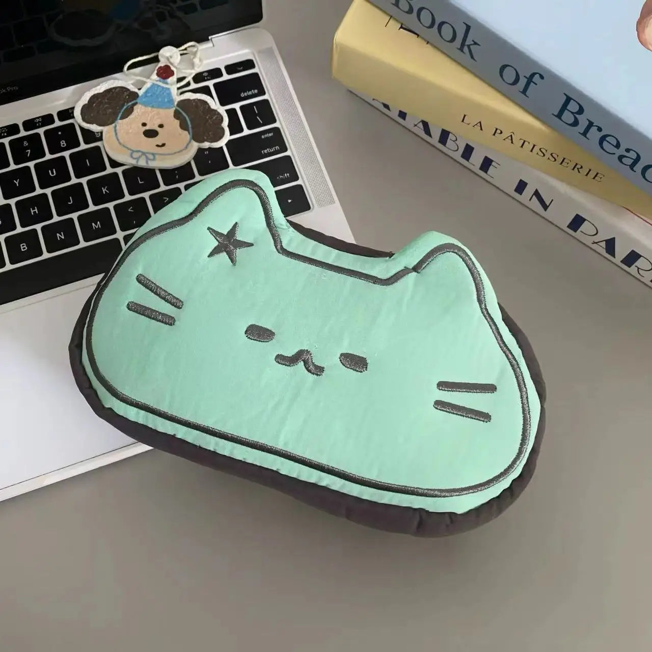 🍯 Estojo de Pelúcia Gato Caramelo (Ins Style): Organizador Fofo e Grande Capacidade!