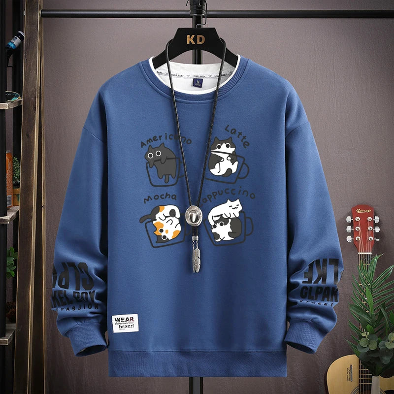 🇯🇵 Moletom Harajuku Gatos Japoneses: Estilo Casual, Conforto e Tendência 2026!