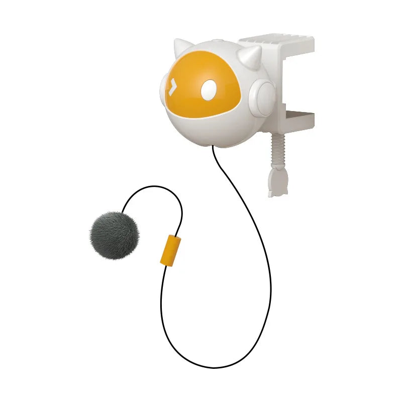 🚀 Brinquedo Automático Bola Suspensa Smart: Levantamento Elétrico Interativo para Gatos!