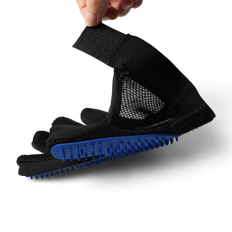 🧤 Luva Massageadora de Silicone 2 em 1: Tosa, Banho e Remoção de Pelos Sem Estresse!