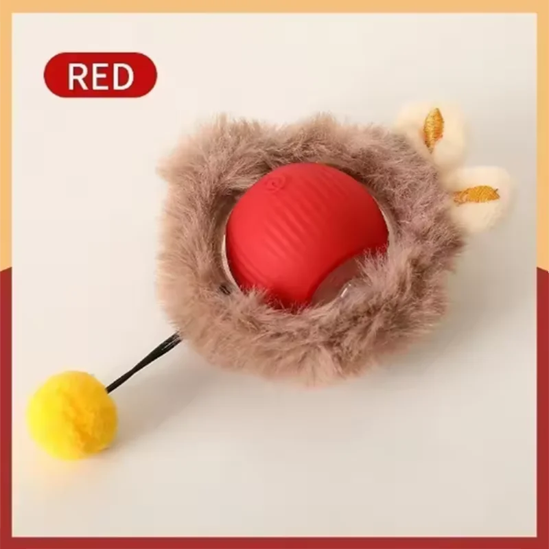 🔥 Kit Brinquedos Automáticos Duráveis: Bola Provocadora e Varinha Auto-Estimulante Anti-Mordida!