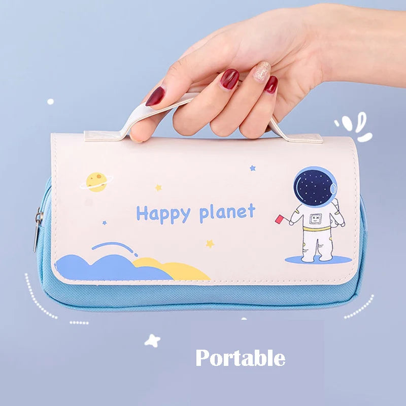 🇰🇷 Estojo 3D Kawaii de Descompressão: À Prova d'Água, Estética Coreana e Alívio do Estresse!