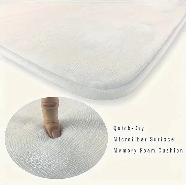 😻 Tapete Gatinho Fofo VIKAMA: Super Absorvente, Antiderrapante – Ideal para Cozinha, Banheiro e Entrada!