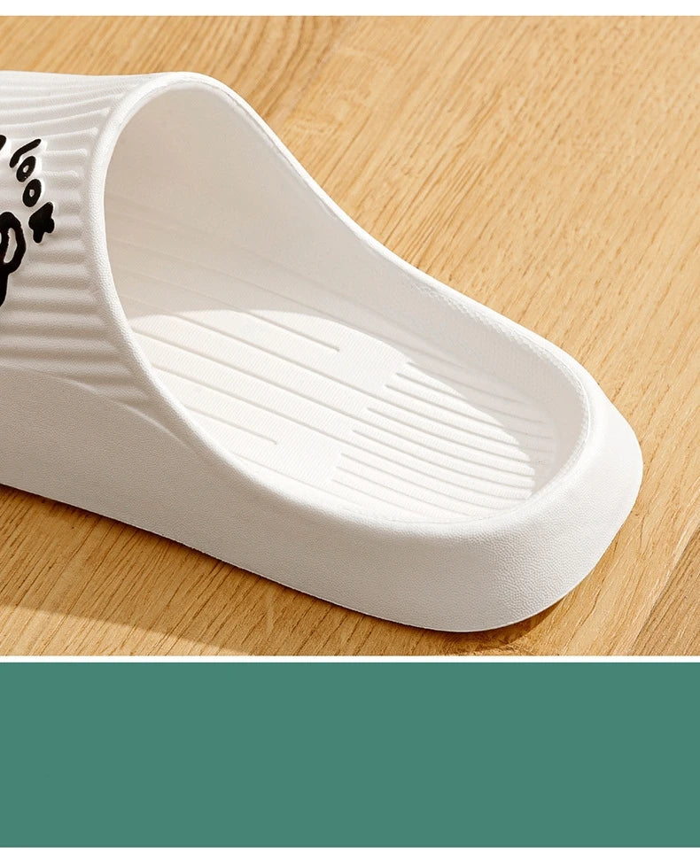 ☁️ Chinelos Nuvem Gatinho Fofo: Sola Macia, Antiderrapante – Conforto para Banheiro e Casa