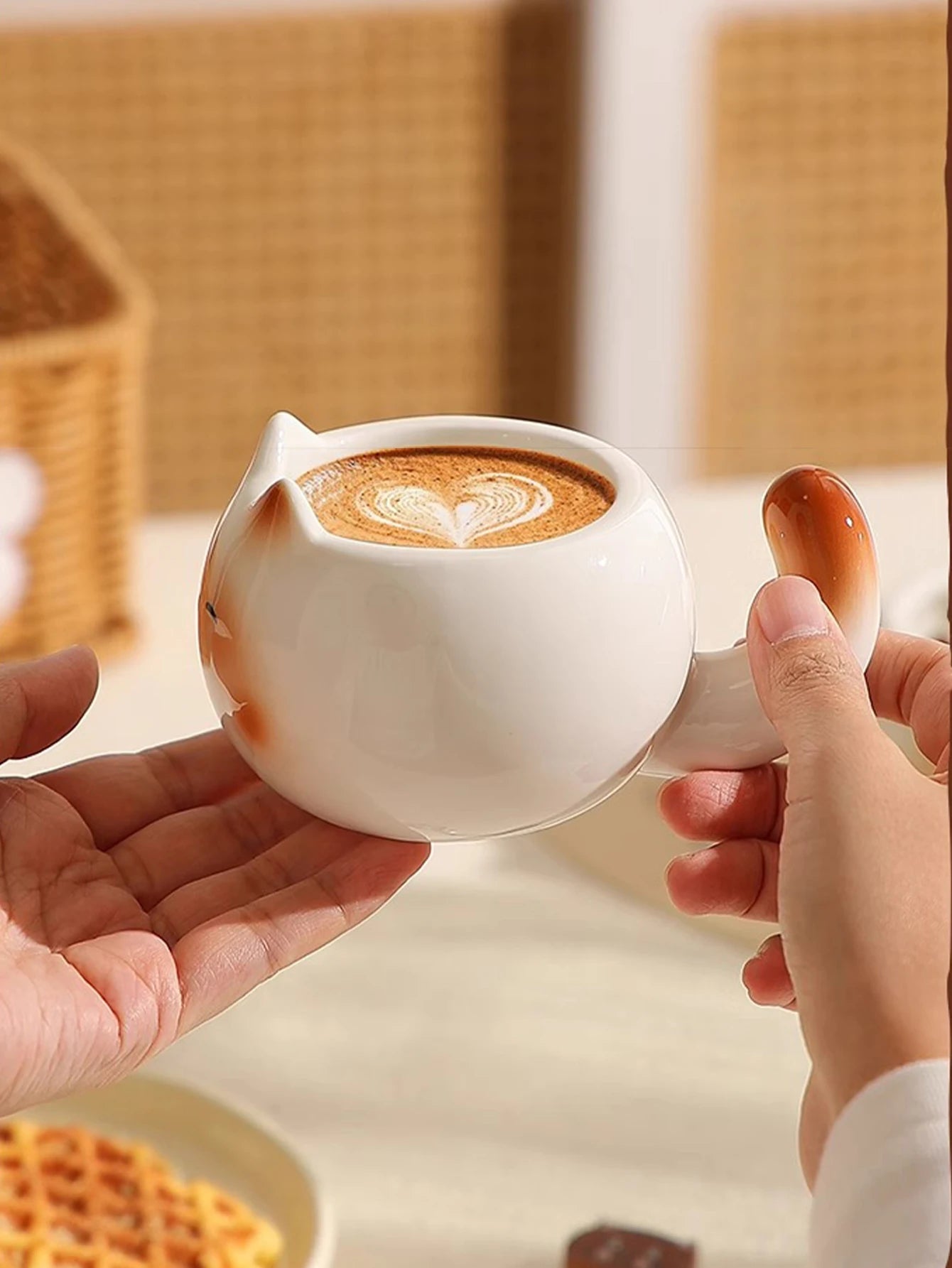 ☕ Caneca Gatinhos Criativa: Requinte e Fofura para Café, Chá e Latte!