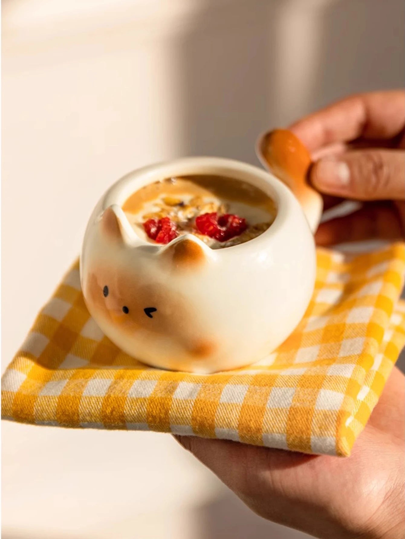 ☕ Caneca Gatinhos Criativa: Requinte e Fofura para Café, Chá e Latte!