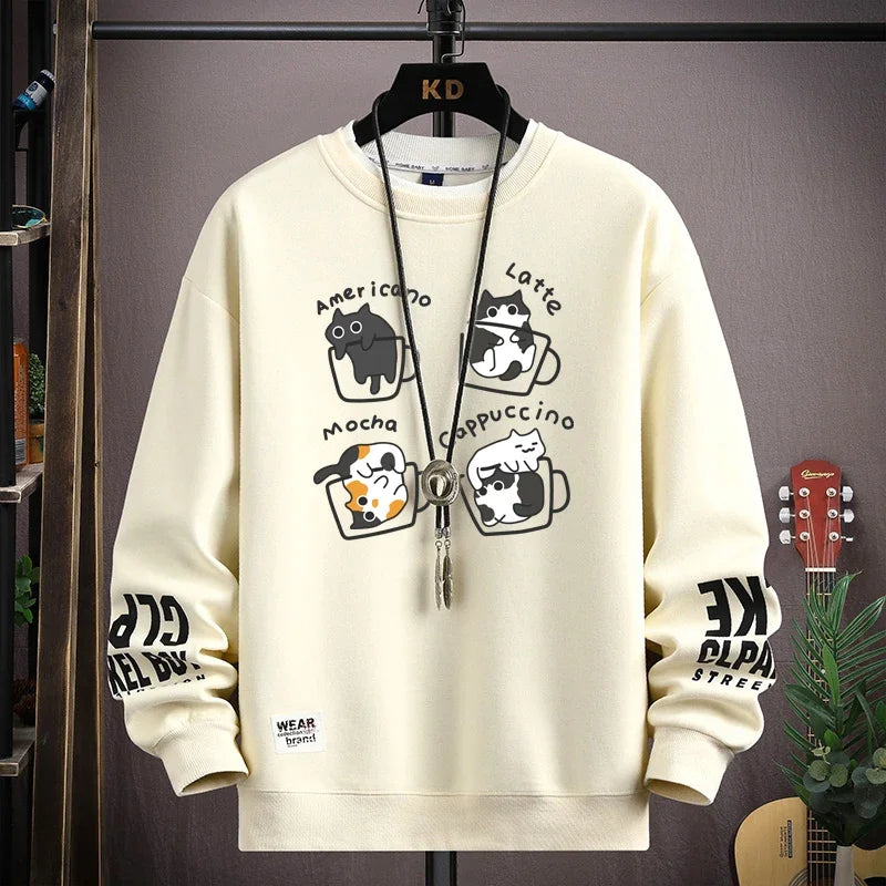 🇯🇵 Moletom Harajuku Gatos Japoneses: Estilo Casual, Conforto e Tendência 2026!