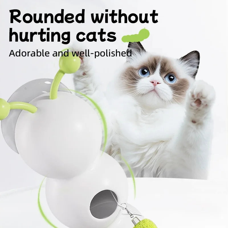 🎣 Varinha Smart com Sensor: Balanço Automático, Pena e Detecção Inteligente para Gatos!