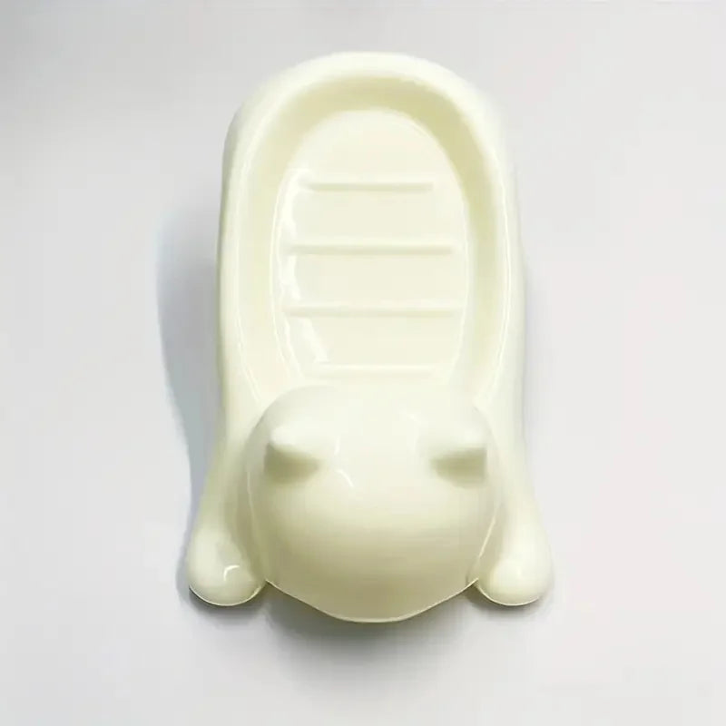 🧼 Saboneteira Gato Cartoon Fofa: Plástico com Drenagem – Decoração e Higiene para o Banheiro!