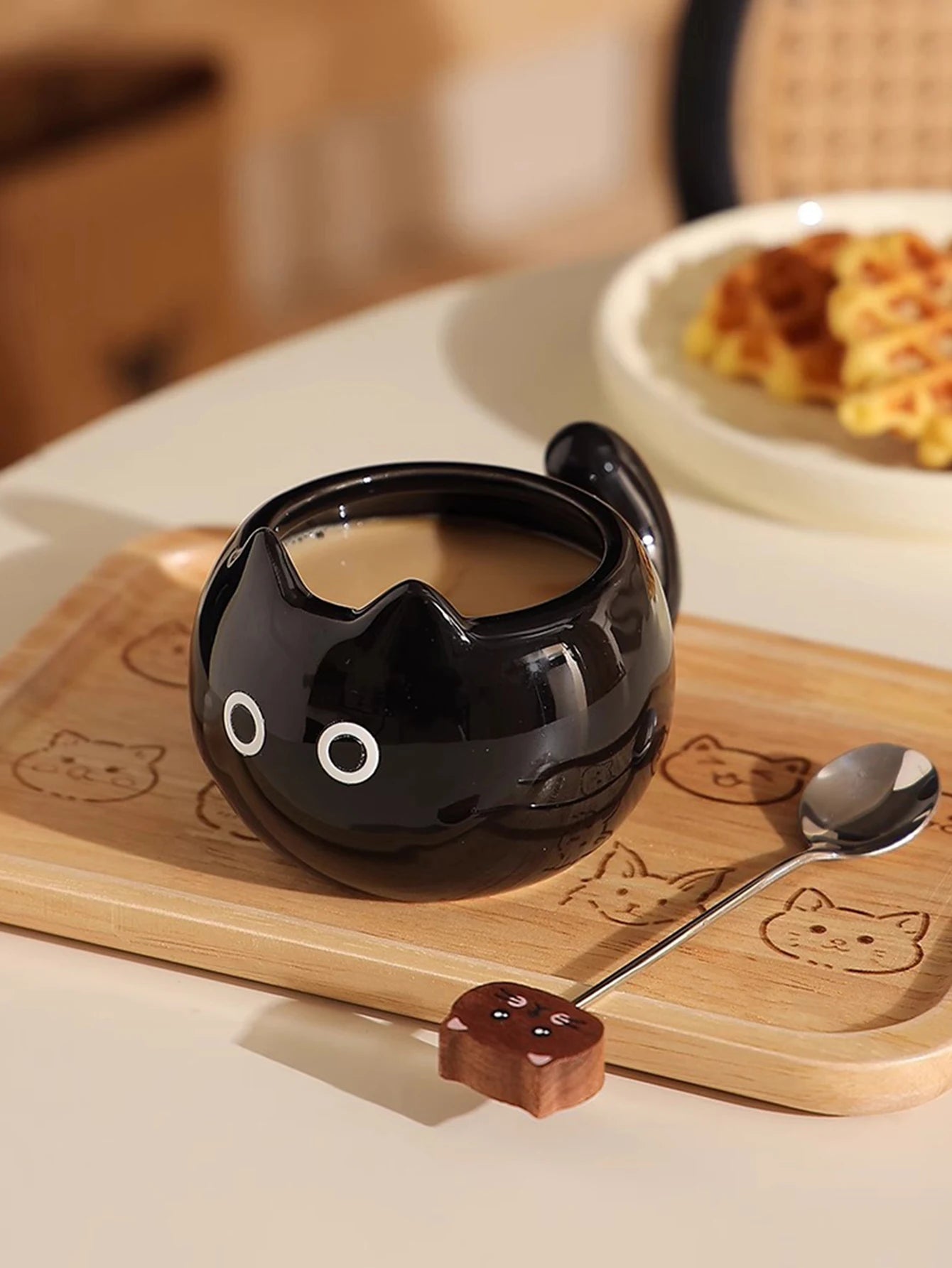 ☕ Caneca Gatinhos Criativa: Requinte e Fofura para Café, Chá e Latte!