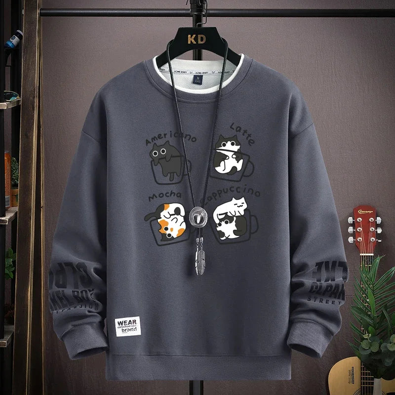 🇯🇵 Moletom Harajuku Gatos Japoneses: Estilo Casual, Conforto e Tendência 2026!