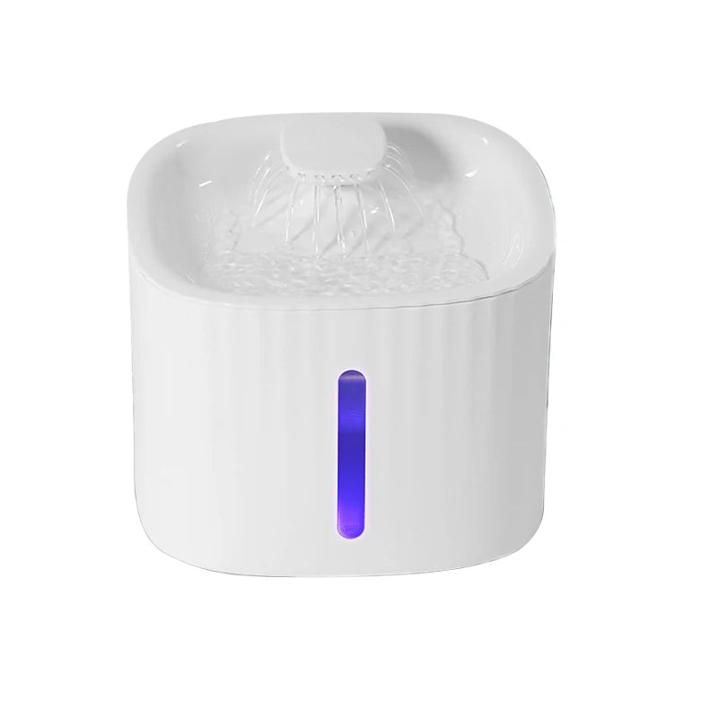 💡 Fonte de Água Pet Inteligente 3L: USB, Luz LED Noturna – Bebedouro Automático para Cães e Gatos!