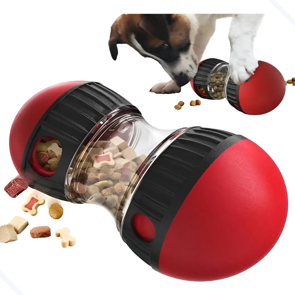 🧠🎾 Frete Grátis!! Dispenser Interativo de Petiscos: Desafio Mental e Alimentação Divertida para o seu Thomas!